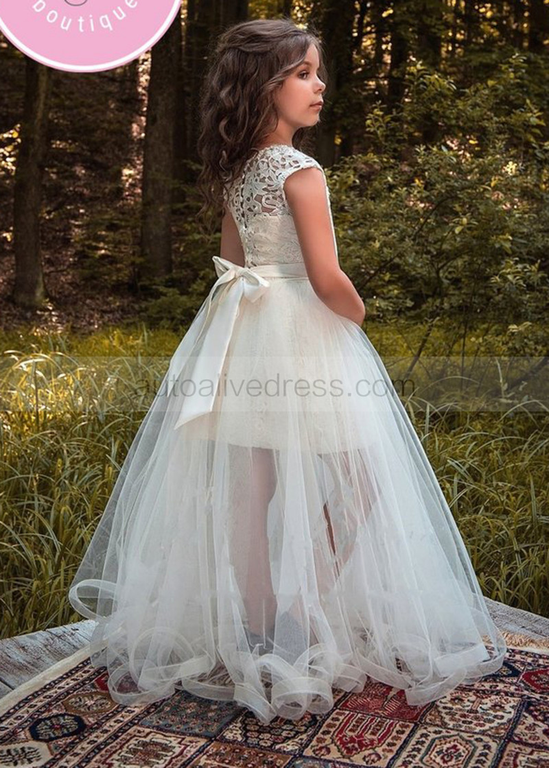 flower girl two piece dress