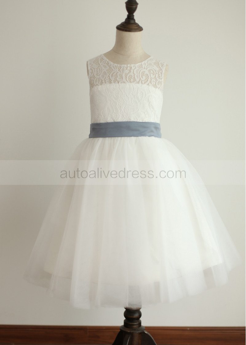 flower girl heart back dress