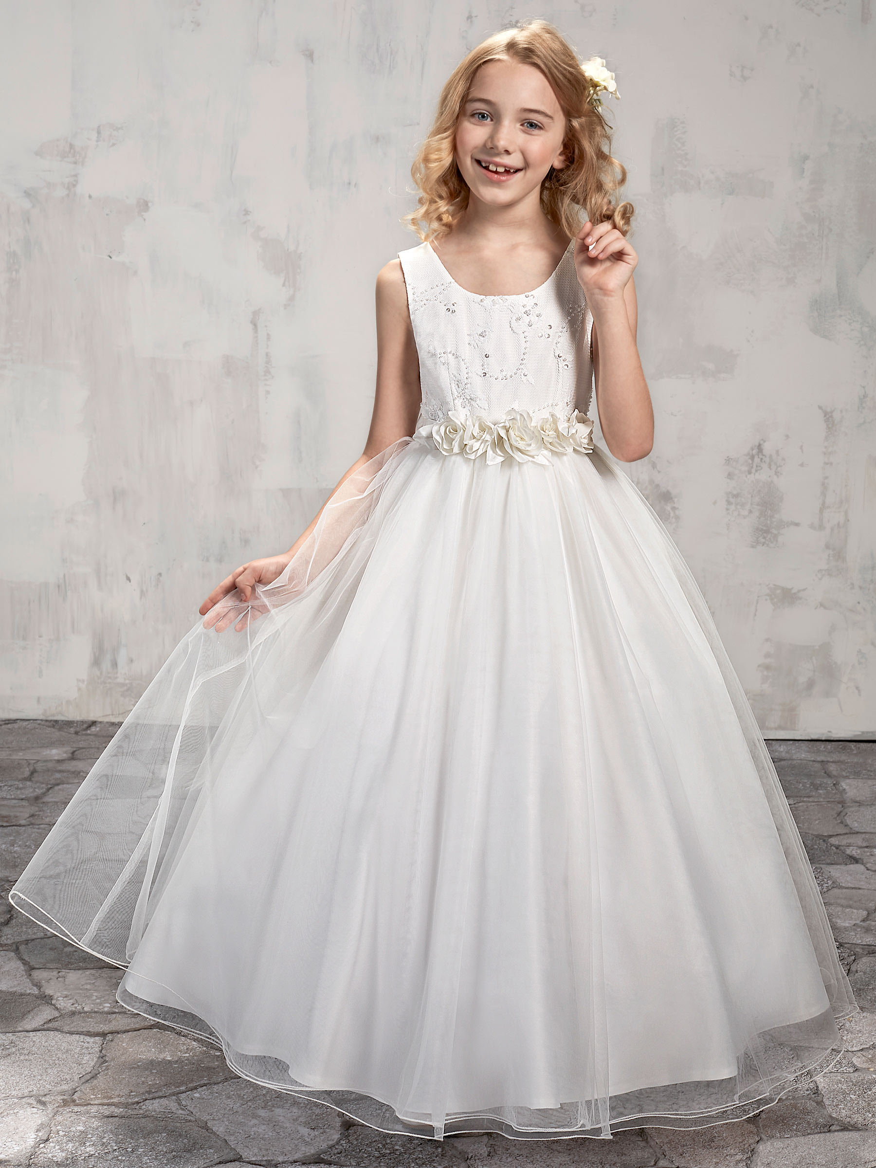 ankle length flower girl dresses