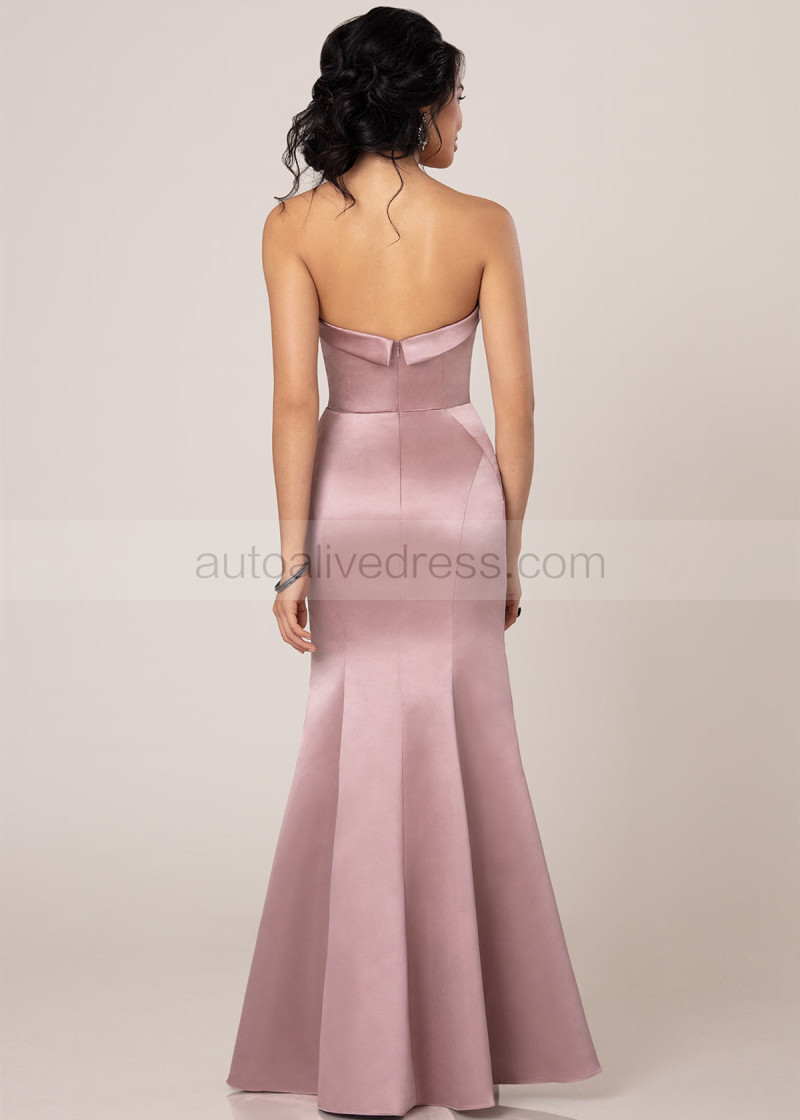long sleeve emerald green bridesmaid dresses Halter Neck Maxi Bridesmaid Dress, Mauve – Jolie Moi Retail