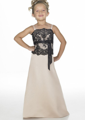 black and white junior bridesmaid dresses Two Tone Junior Bridesmaid Dresses,Simple Flower Girl Dress,JB00020, J14 / Turquoise