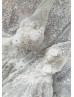 White Beaded Lace Sequin Long Prom Dress White Beaded Lace Sequin Long Prom Dress
