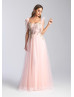 Sweetheart Neck Beaded Lace Tulle Prom Dress Sweetheart Neck Beaded Lace Tulle Prom Dress