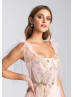 Sweetheart Neck Beaded Lace Tulle Prom Dress