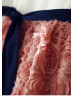 Ivory Satin Tulle Top Rose Pink Rosette Skirt  Flower Girl Dress