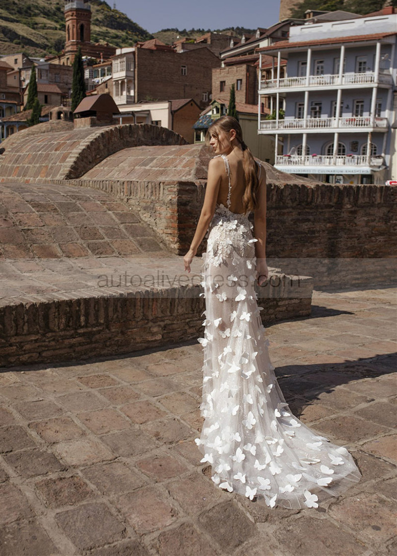 chinese dress ladies Evelune Butterfly Lace Embellishment Tulle Evening Dress Xs