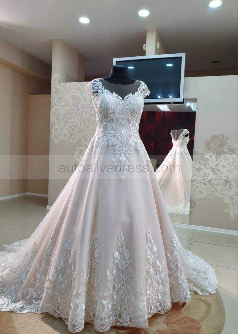 long sleeve lace homecoming dresses short V-neck Lace Tight White Short Party Dress with Long Sleeves Homecoming –  cathyprom main image 1
