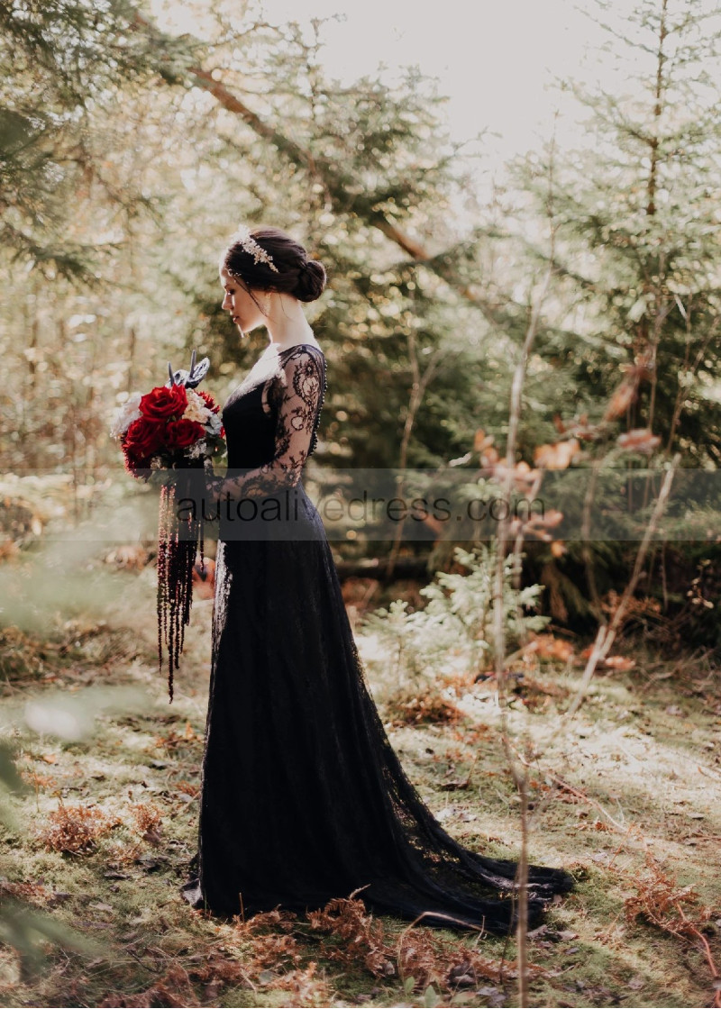 chinese dress ladies Heavenly Black Couture Rental Gown