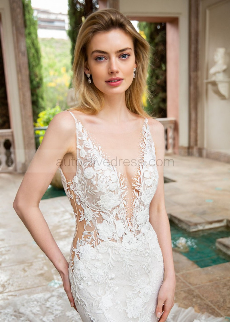 sachin and babi light blue dress Embroidered Wedding Dresses & Gowns