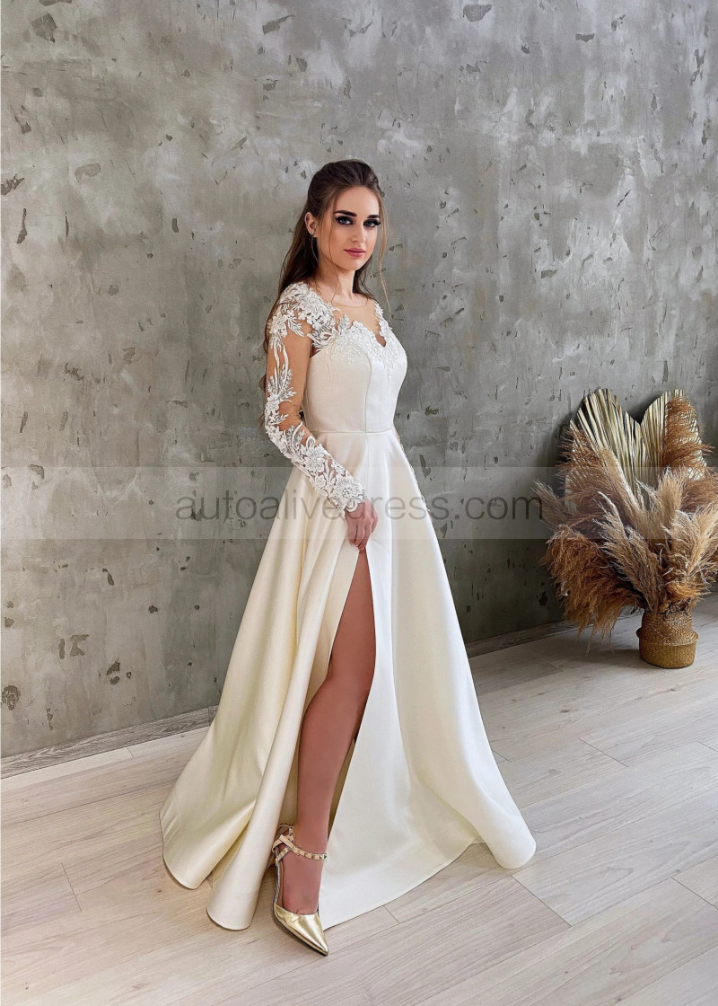 edwardian lace dress Antique Edwardian White Cotton Dress with Ruffle Collar, Small main image 1