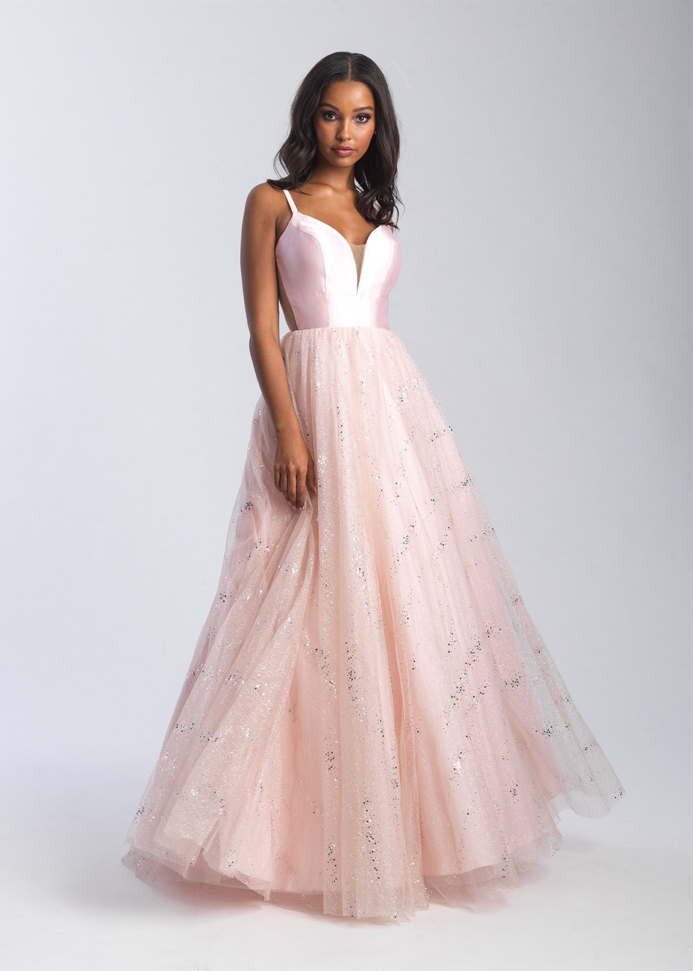 open lace back dress Chic A-line Straps 3D Floral Lace Long Prom Dresses With Embroidery Bu   SELINADRESS