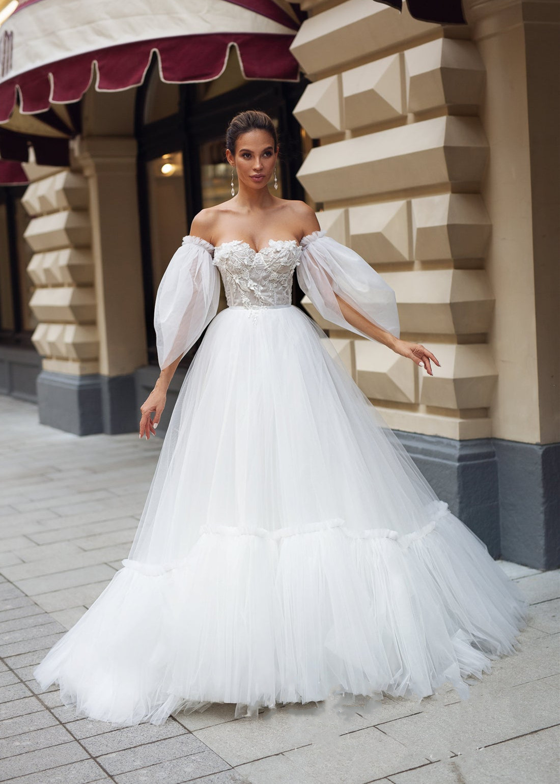Tulle corset wedding dress Clearance