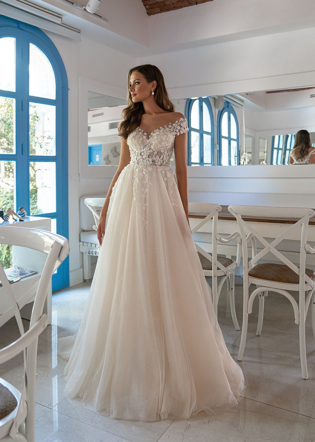 lace fairy wedding dress Elegant Classic Romantic Fairy Lace Beach Vintage Long Wedding Dresses –  bridalsew main image 0